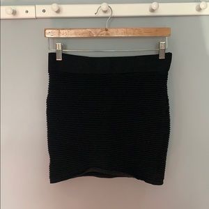 Black bodycon pencil skirt juniors